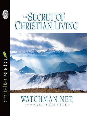 cover image of The Secret of Christian Living